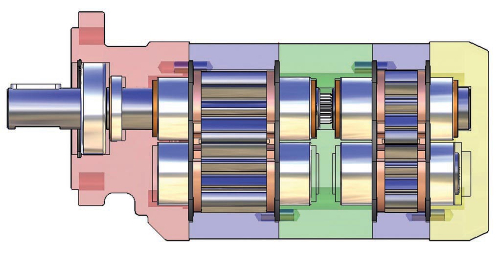 GPM 3D Drawing of a Gear Pump-3
