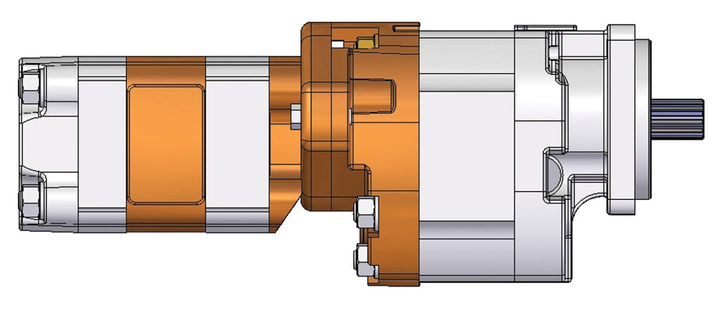 GPM 3D Drawing of a Gear Pump-4